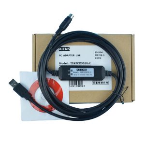 TSXPCX3030-C Schneider PLC programming cable for TSX, TWIDO, and Premium series